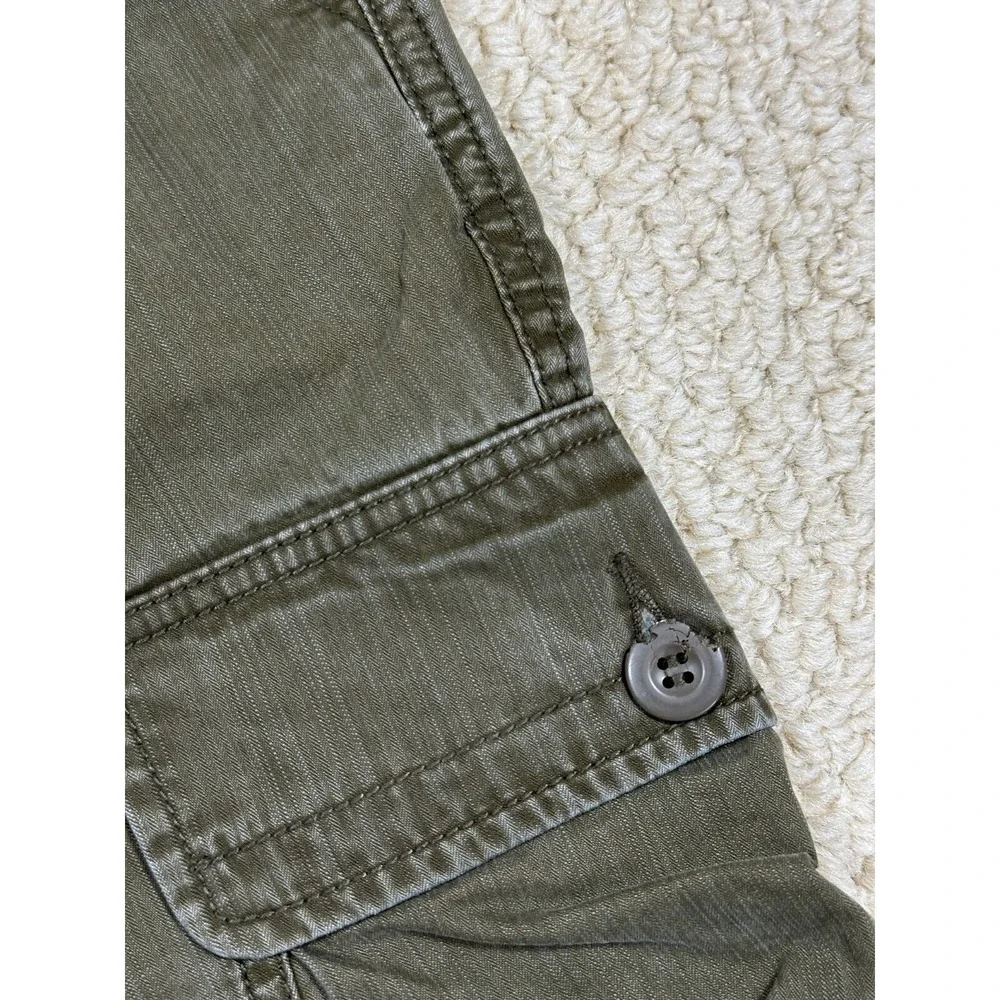 Dockers Pants Mens 38x33 Green Cargo Flat Front Relaxed Fit Field Khakis
